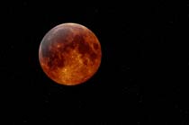 Moon turns to blood